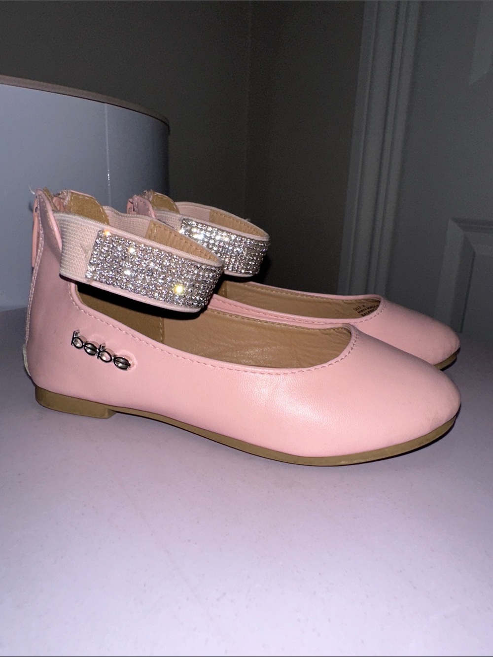 bebe Girls Pink Sandals 8(toddler)